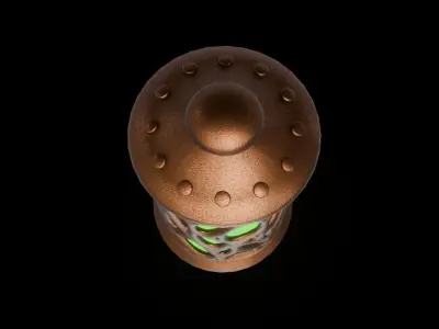 Fantastic Lantern Low-poly 3D model