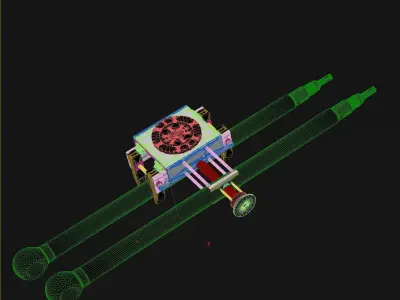 Heavy duty robot gripper 3D model