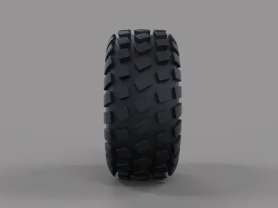 Offroad wheel 25 3D model