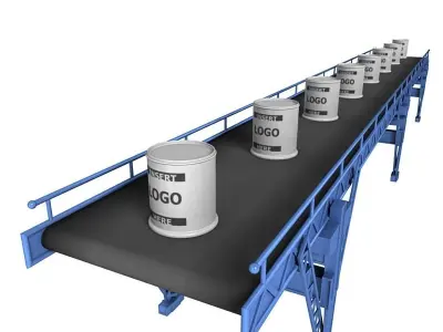 Conveyor Belt B 3D model