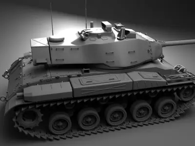 m41 walker bulldog 3D model