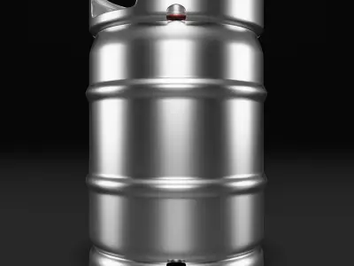 Beer Keg 3D model get