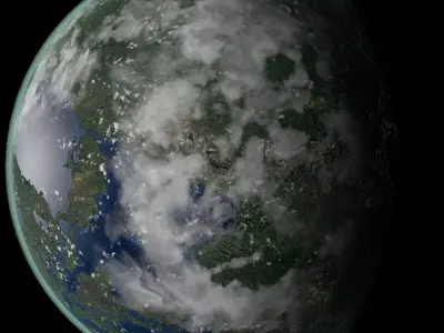 Terran Planet 02 Free 3D model