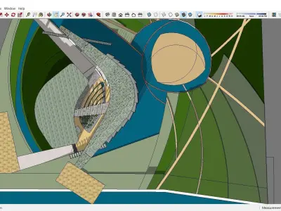 Sketchup Museum 128 3D model
