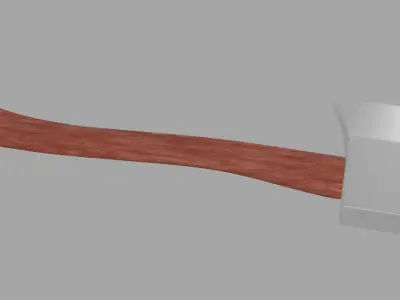 Axe 3d Free low-poly 3D model