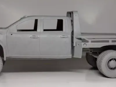 Bradford Built flat deck - Dually Version 3D print model