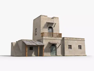 Arab xx10 Low-poly 3D model