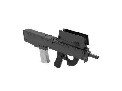 GHOST IN THE SHELL 1995 ANIME MAJOR KUSANAGI SMG  3D print model