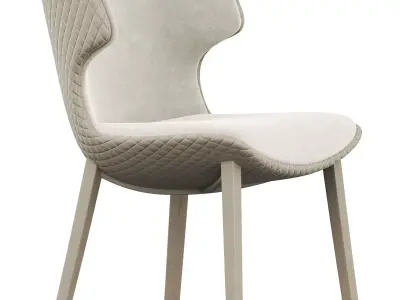 Modern dining chair 3D model buy