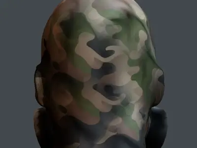Helmet 3d model military combat Military Low-poly 3D model order