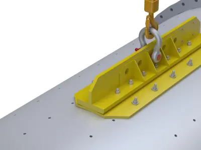 Industrial Ball Mill 3D model