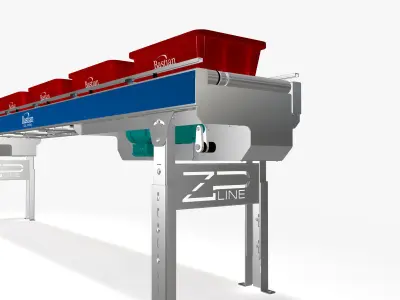 Conveyor - Zipline RZPAC 3D model