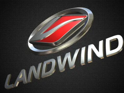 landwind logo 3D model