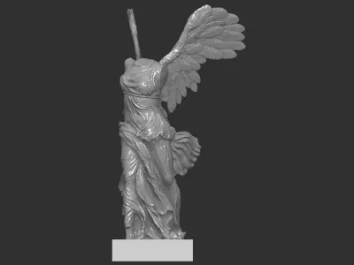  Nike of Samothrace conserved 3D print model
