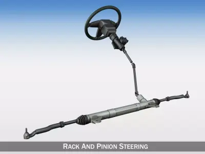 Steering System 3D model