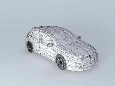 Sharp Delta 2014 Spoiler S7 Free 3D model