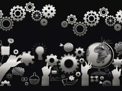 cogwheel Low-poly 3D model buy