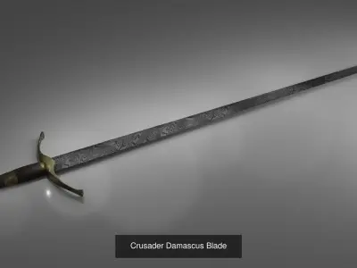 Late Roman Swords 3D Model Pack