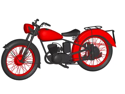 BSA Bantam 3D model