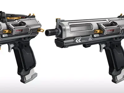 C91 PERIKEST UZI 45 MM 3D model