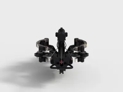 Tenpoint Siege Crossbow Low-poly 3D model