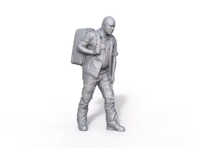 Paramedic figure 3D print model