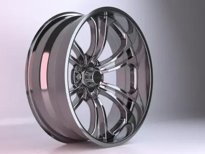 Raceline 282 Jaded Wheels Low-poly 3D model