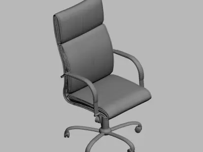 office chair 27 3D model