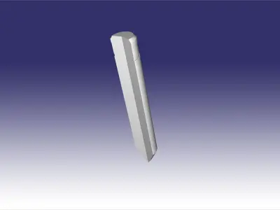 POM 3-2 in section 3D print model