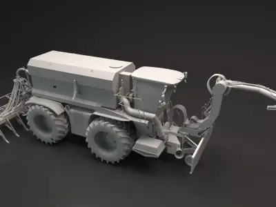 Xerion Farming Vehicle 3D model