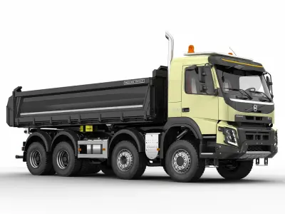 Volvo FMX 2014 3D model