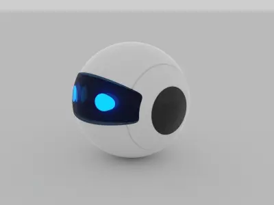 robot ball 3D model purchase