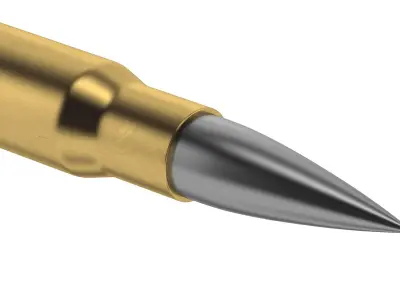 Bullet 308 3D model