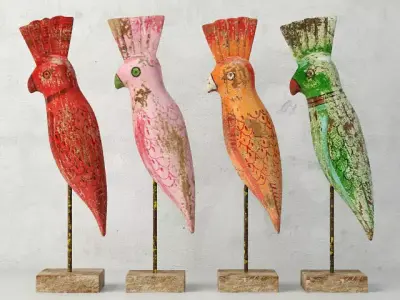 Decorative Mittus 3D model