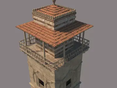 Medieval Tower 3D model