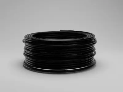 Cable Coil  Free low-poly 3D model