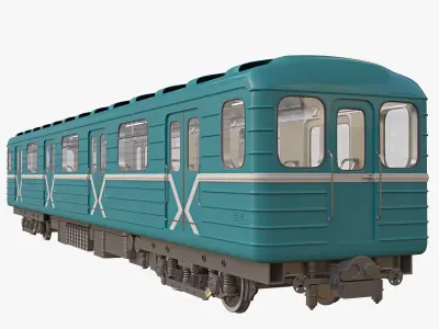 Subway Carriage 3D model