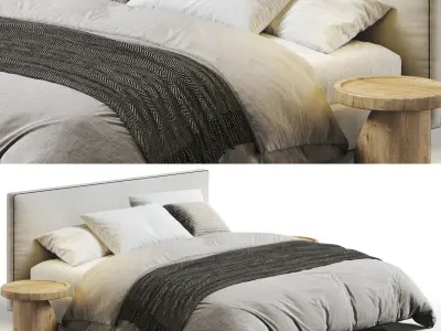 Richard Bed 3D model purchase