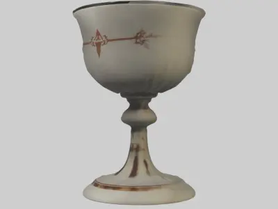 Goblet Model Low-poly 3D model