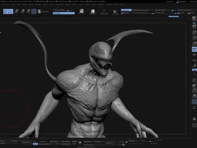 Carnage venom from marvel comics Free 3D model