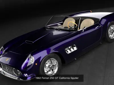 Old cars 3D Model Pack