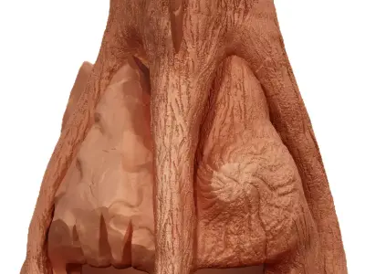 VIKING DRUID HELMET 3D print model