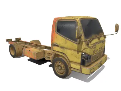 mitsubishi-colt-diesel truck 3D model