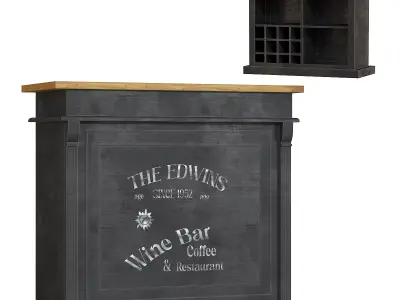 Germain bar 3D model
