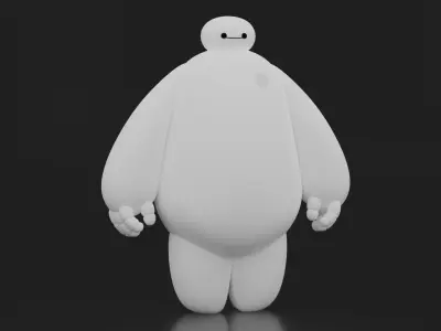 Baymax rock 3D model