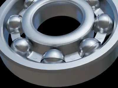 Ball Bearing 3d Model 3D model