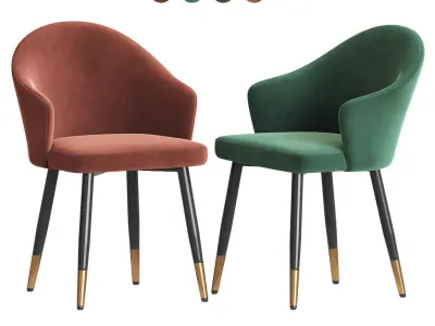 Natuo Dining Chairs 3D model