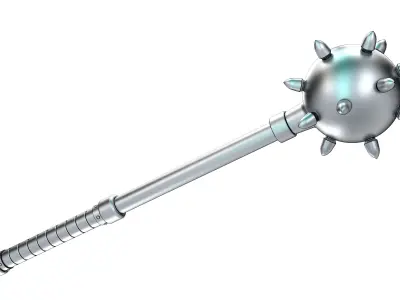 Medieval mace 3D model