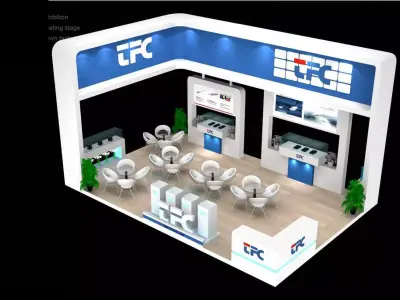 Exhibition - Area - 6X9-3DMAX2009-024 3D model