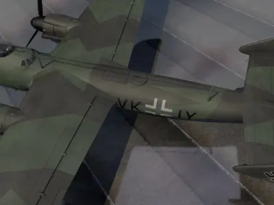 Dornier Do-317A 3D model